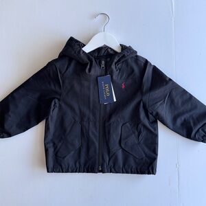 Polo Ralph Lauren Toddler P-Layer 1 Hooded Jacket Black Size 2 NWT NEW